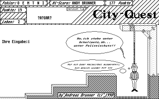 City-Quest atari screenshot